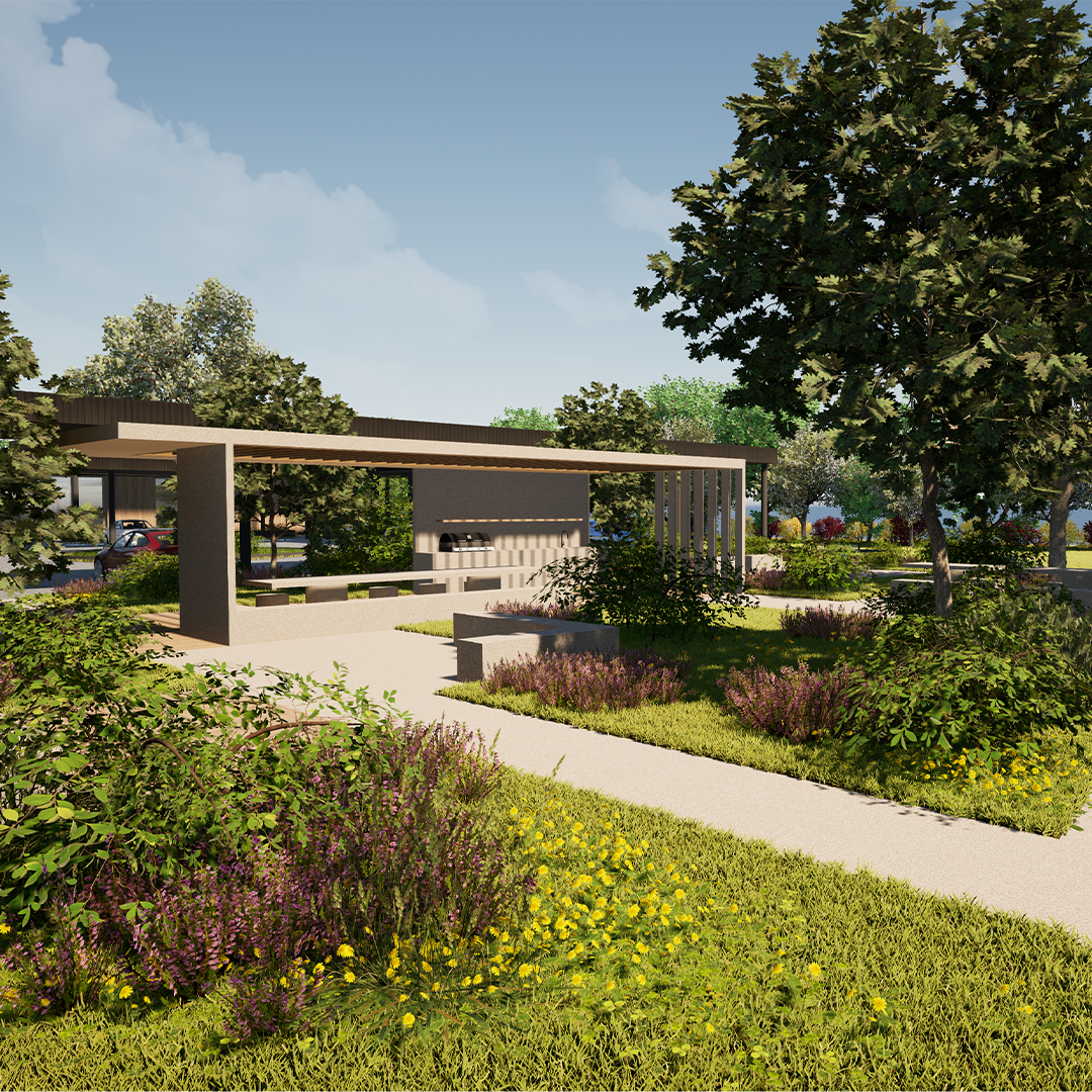 Interventi di valorizzazione del verde.